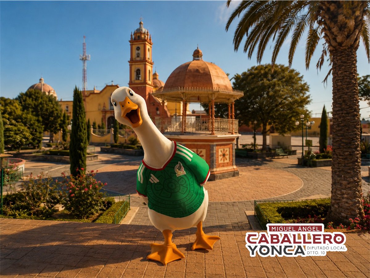 MacYonca's tweet photo. 🦆✨ ¡El pato más viral ya llegó al Distrito 10!

Ahora recorriendo municipios como #Huamantla, #Ixtenco, #Tocatlán, #Zitlaltepec mostrando el orgullo, la cultura y la esencia de nuestra gente. 💪 🌄🇲🇽

#Distrito10 #Tlaxcala #PalabraDeCaballero https://t.co/xTYNScDWjx