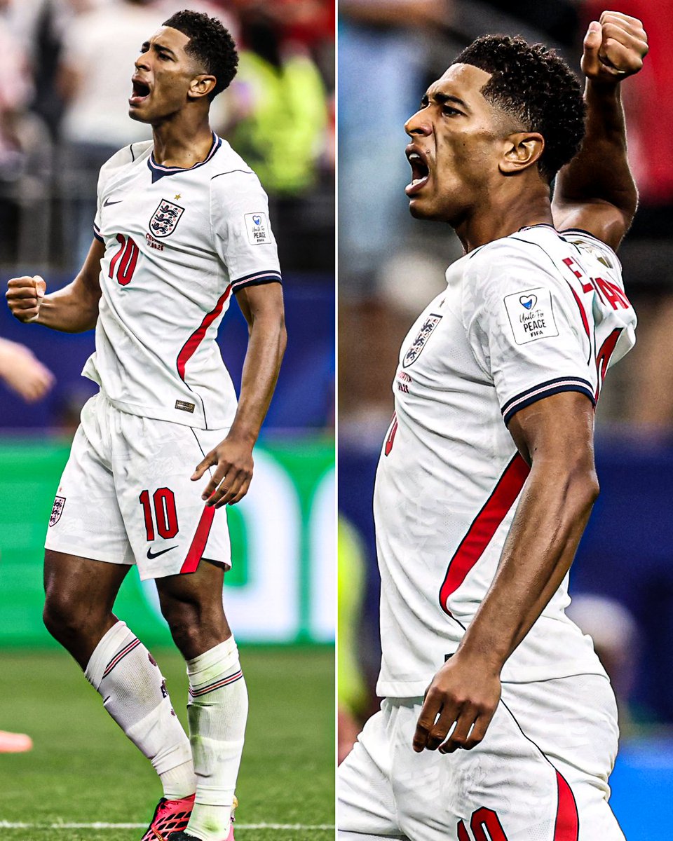 ESPNUK's tweet photo. Four of Jude Bellingham's seven England goals have been scored in major tournaments 🏆
 
Big game player 💫 https://t.co/7rg6TrOiY6