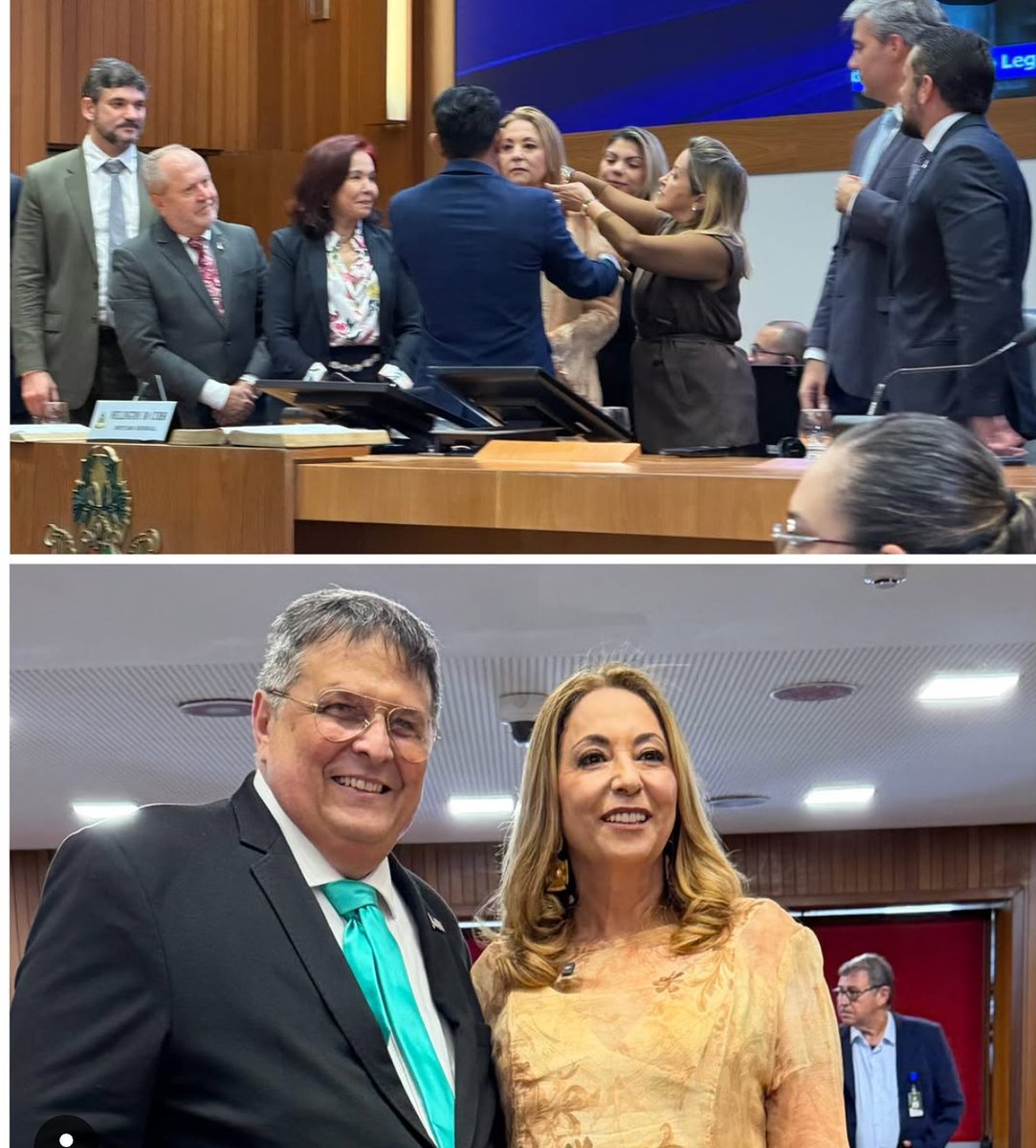 NordmanFilho's tweet photo. Poucas homenagens são tão simbólicas quanto as que reconhecem uma vida dedicada à educação. Que honra presenciar a entrega da Medalha Manuel Beckman à professora Elizabeth Pereira Rodrigues, um exemplo de trajetória que inspira gerações de maranhenses! 👏📚✨ https://t.co/9CI0SwWP97