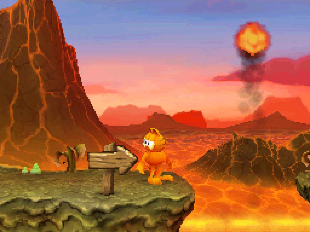 its_mirrors's tweet photo. Why does Garfield's Nightmare on the DS look so good? https://t.co/oIrMItlYmA
