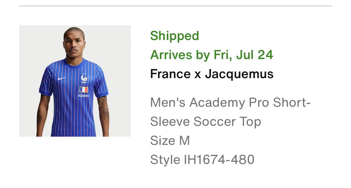 julycreps's tweet photo. @brandon1an Must’ve been an error because it just shipped https://t.co/5acQvc7kg8