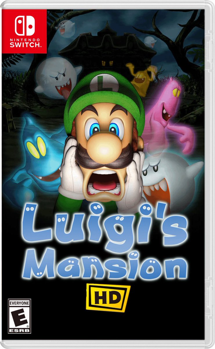 SuperMikeyChanL's tweet photo. @Nin10Nostalgia Luigi’s Mansion, it’s no contest. https://t.co/yzJlpCaeLF