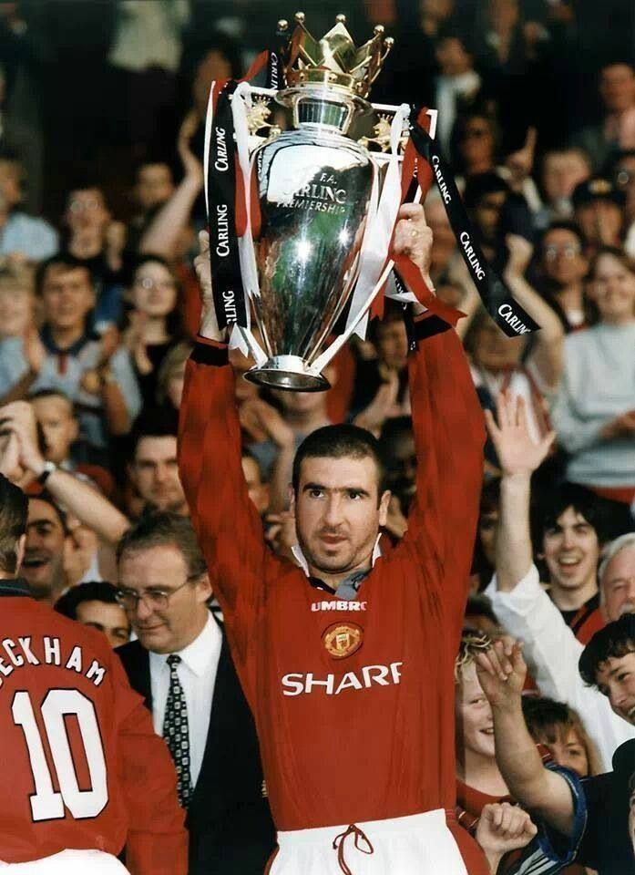 Umaima67's tweet photo. The goals were brilliant, but it was Cantona's presence that truly changed games. A born leader and a true icon. 🔥👑 #EricCantona https://t.co/77VTpoEG4y