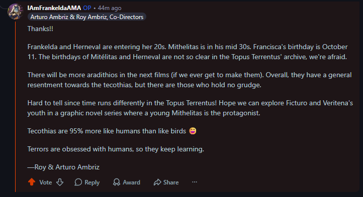 GinnevraPhantom's tweet photo. Los hermanitos Ambriz respondieron varias de las preguntas que hicimos @Circa_1700 @luciusgamekku @Fani_526 !!!! 

Dejo las preguntas y respuestas en inglés y español!

#Frankelda #SoyFrankelda https://t.co/NB5VNldzm4