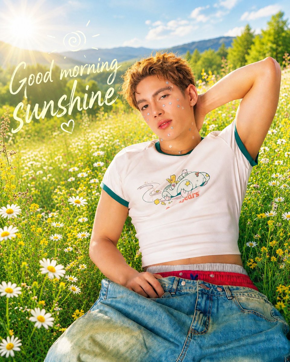 clevel24's tweet photo. Good morning, sunshine @stellajero_ ☀️ May your day bloom as beautifully as this meadow and be filled with happiness, peace, and endless reasons to smile 🥰🫶🍓
#SB19_STELL

#NETIZENSCHOICE
#STELLAJERO 
 for Most Handsome Man Alive 
 #MHMA2026 
 #MHMA2026STELLAJERO 
 @thenreport https://t.co/WtYzoSGGft