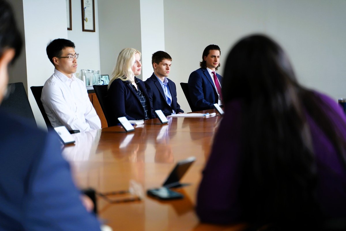 Today, DFS leadership met with the 2026 Summer Intern class for a ...