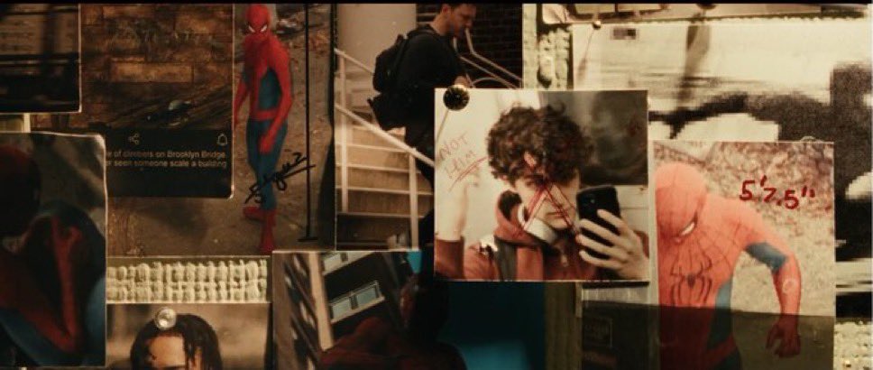 AlexComix0314's tweet photo. Good trailer and everything but Spider-Man shouldn’t be 5’7 and for that I won’t be watching https://t.co/tghaiYm6PY