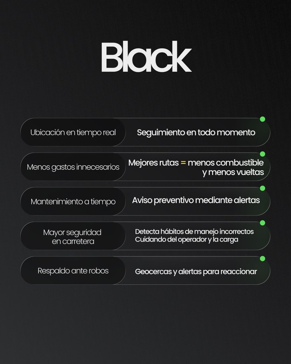 BeGoMx_'s tweet photo. BeGo Black es la evolución de la logística inteligente. 🌐

Ten el control completo de tu operación. 🚛🖤 

- Monitorea tu flota en tiempo real.
- Optimiza rutas.
- Toma decisiones con información precisa. https://t.co/KoVKomeCOP