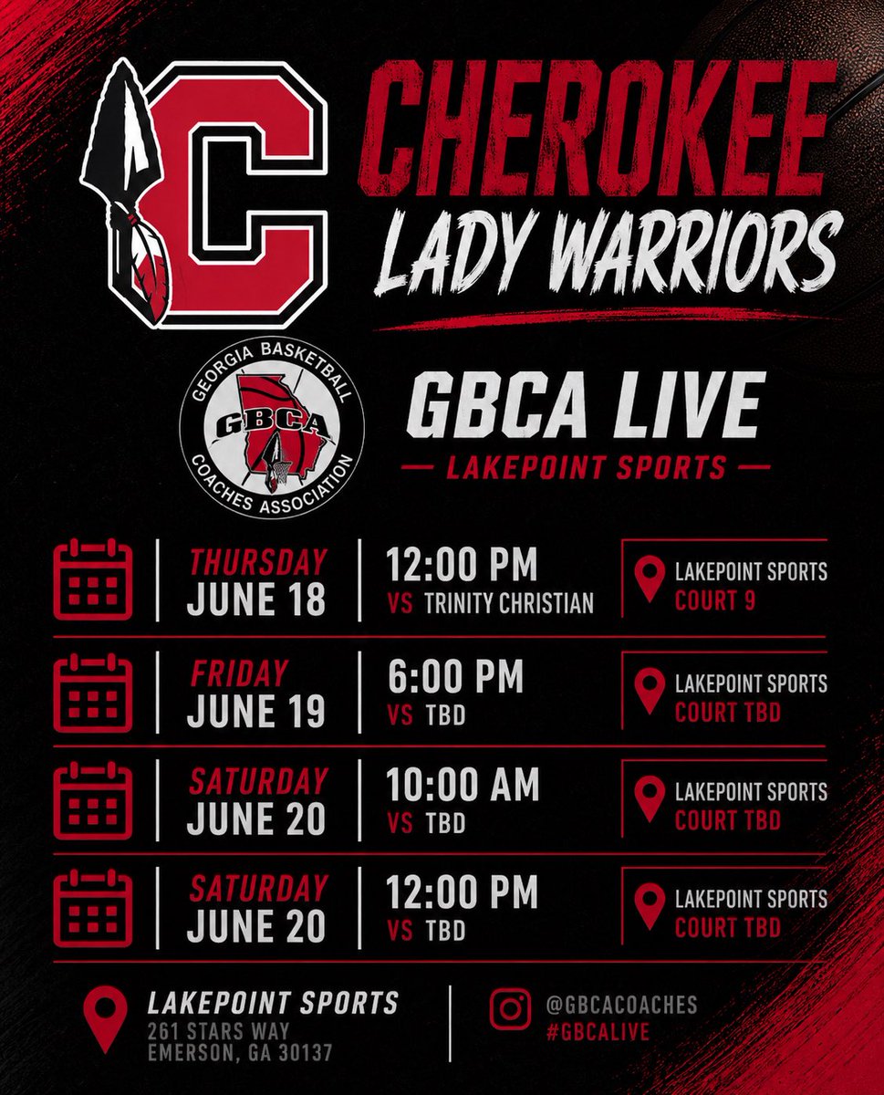 L80warriors's tweet photo. College coaches, come check us out this weekend at the LIVE event at LakePoint! Our girls have been working hard all summer and are ready to compete. We look forward to seeing you there! #WARRIORMENTALITY https://t.co/FXs36JXXbC