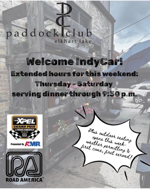 PaddockClub's tweet photo. Look forward to seeing some familiar faces this week #indycar @roadamerica #elkhartlake https://t.co/rQRqutKS6k