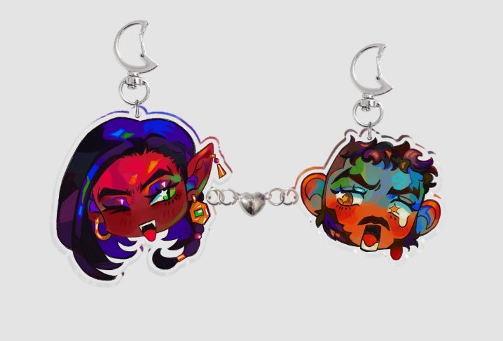 pkuinn_'s tweet photo. mizrox and richette magnetic keychains on my acggoods shop finally!! i will be adding these to my ko-fi shop as well later on for US shipping only :) 

mizrox keychains:
https://t.co/ecJ0OY3AAM

richette keychains:
https://t.co/L6oRJRIlod https://t.co/nMjD4B3TuF