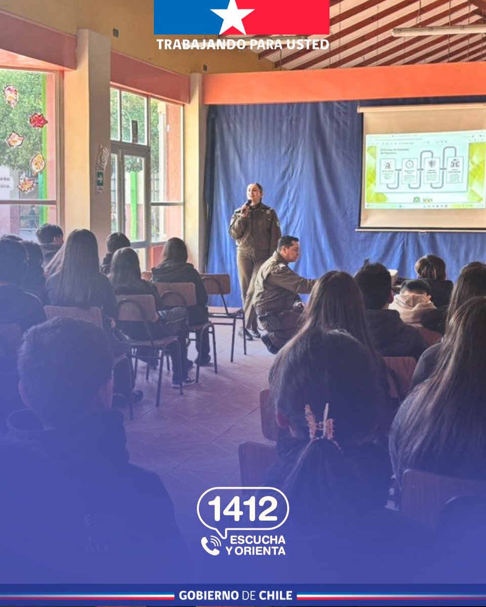 PrevieneSan's tweet photo. ✅Estudiantes de 7mo y 8vo básico de la Escuela de Las Arboledas participaron en taller sobre Ley de Responsabilidad Penal Adolescente, impartido por MICC de la Primera Comisaría de San Carlos. El objetivo de promover la prevención y la formación ciudadana.
#SENDAesPrevención https://t.co/cHAChT7NC5