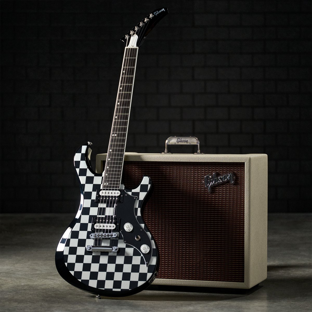 gibsonguitar's tweet photo. Gibson Mod™ Collection

Break the mold with our one-of-a-kind, customized guitars.

All Gibson guitars go through rigorous QC, but every once in a while, a guitar with outstanding playability and tone doesn’t quite meet the strict cosmetic standards at our craftories.

As part of our ongoing commitment to sustainability, these instruments are sent to the Mod Collection team to use as a blank canvas—and let their imaginations run riot. With a fresh batch of Gibson Mod Collection guitars dropping every week, act fast to get your hands on these one-of-a-kind guitars with unique hardware and electronics customizations, and the wildest finishes in Music City.

Shop the Mod Collection Here: https://t.co/CwUbE7tjIF

This Mod Collection 2025 Victory has a Winner’s Circle finish. The modifications consist of the Mod Collection-exclusive custom finish with a matching stinger and Ebony back and neck, chrome hardware, black plastics, chrome Grover Mini Rotomatics tuners, zebra-coil 80s Tribute pickups, and white Speed knobs. It weighs 7 pounds and comes with a hardshell case and two-year playability warranty.

#Gibson #ModCollection #TheOriginal