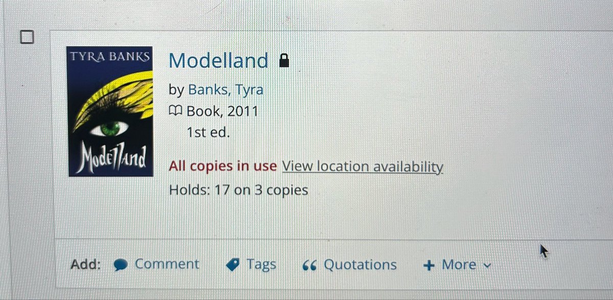 atylerisborn's tweet photo. every gay in Chicago is trying to read Modelland https://t.co/uHzLiw2foB