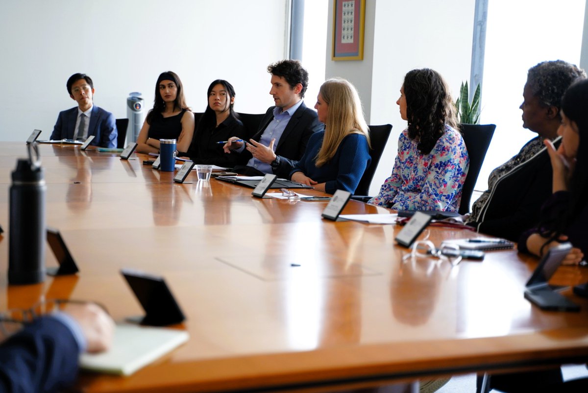 Today, DFS leadership met with the 2026 Summer Intern class for a ...