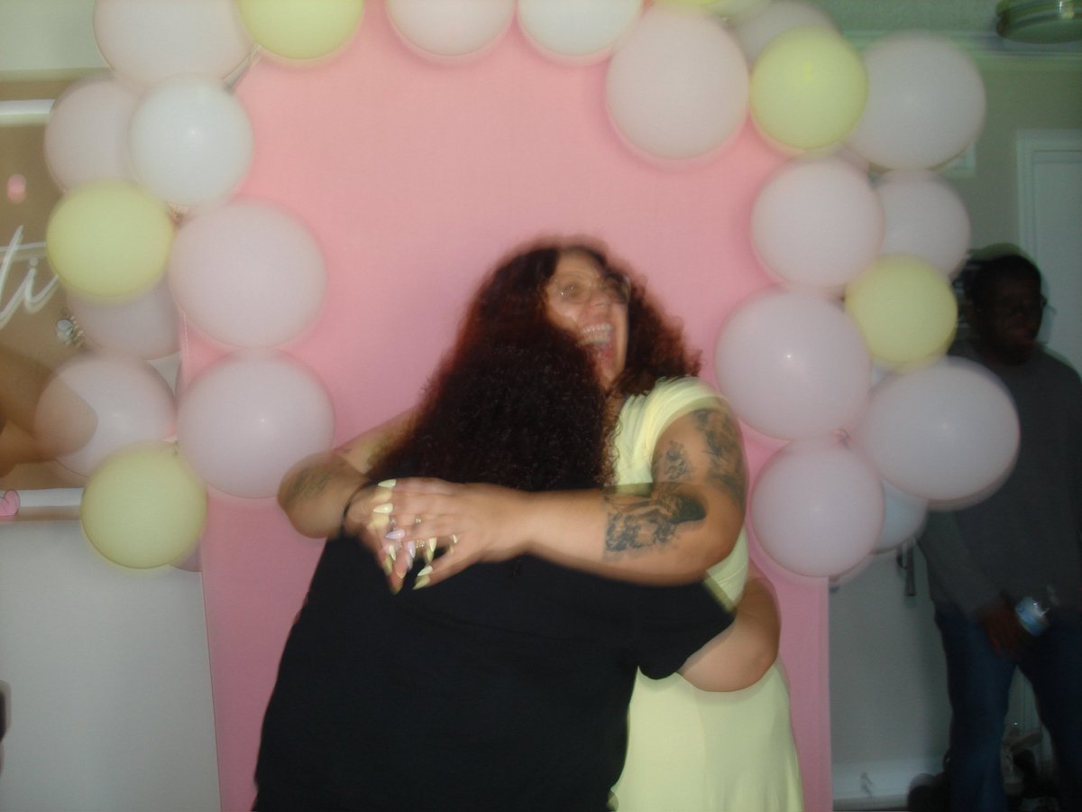 darthviolets's tweet photo. baby shower was a success, ayiti is loved sooo deeply already 🥹🩷 https://t.co/FEPYwEpMtq