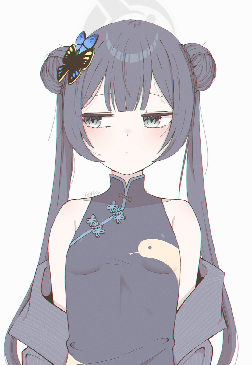 Nemurenai_hime's tweet photo. #ブルアカ 
3〜4年前に描いたキサキ(右)をリメイク🦋 https://t.co/gJKUMjjhk2