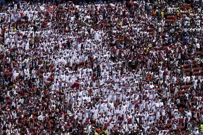 AhlamAlShamsi's tweet photo. كل التوفيق مع المحبة

لا مستحيل في كرة القدم عندما تتحدث الإرادة. منتخب قطر 🇶🇦 يخوض مواجهة حاسمة أمام كندا، وكل الاحتمالات ما زالت قائمة، والطموح واحد: 

 #منتخب_قطر #قطر_كندا #كأس_العالم2026 https://t.co/98LePgtEfp