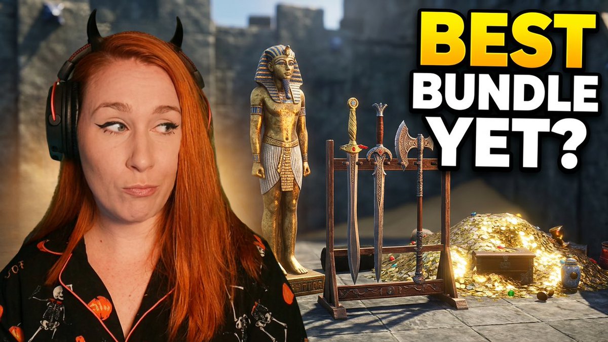 MurningStarr's tweet photo. 🪎Have you seen the Chronicles of war chapter 2 Bazaar bundle in the new and improved Enhanced edition?! 
@ConanExiles @Funcom #YouTube

https://t.co/rIuzp6GqLi https://t.co/4FkNQ4K6Yt