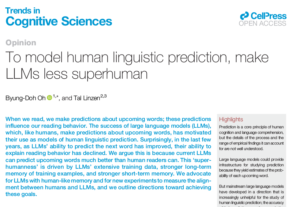 Trends in Cognitive Sciences tweet media