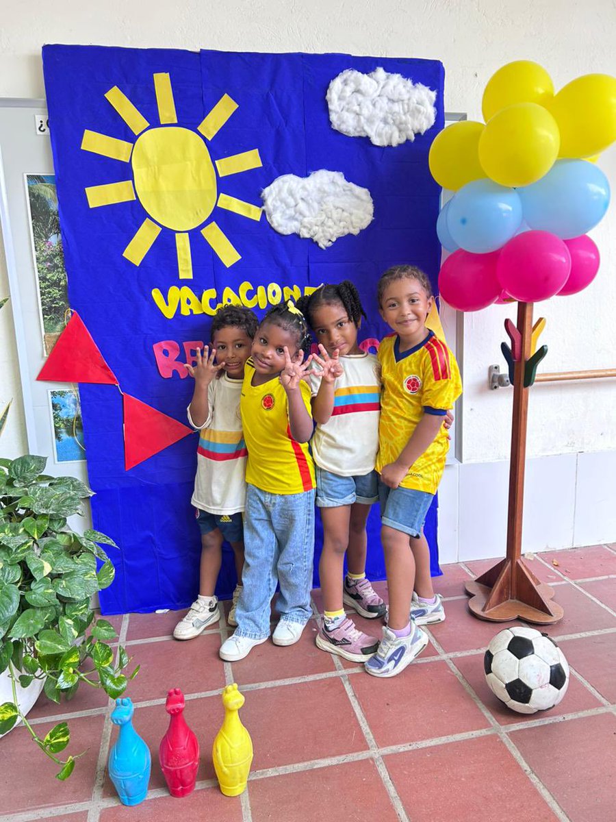 FunSerenadelMar's tweet photo. 🇨🇴⚽️Nuestro Centro de Desarrollo Infantil CDI Manzanillo del Mar operado por @aeioTU vivió hoy una jornada especial pensada como parte  de las experiencias de transición hacia el receso de vacaciones de los niños y niñas. https://t.co/YG1nNKwBec