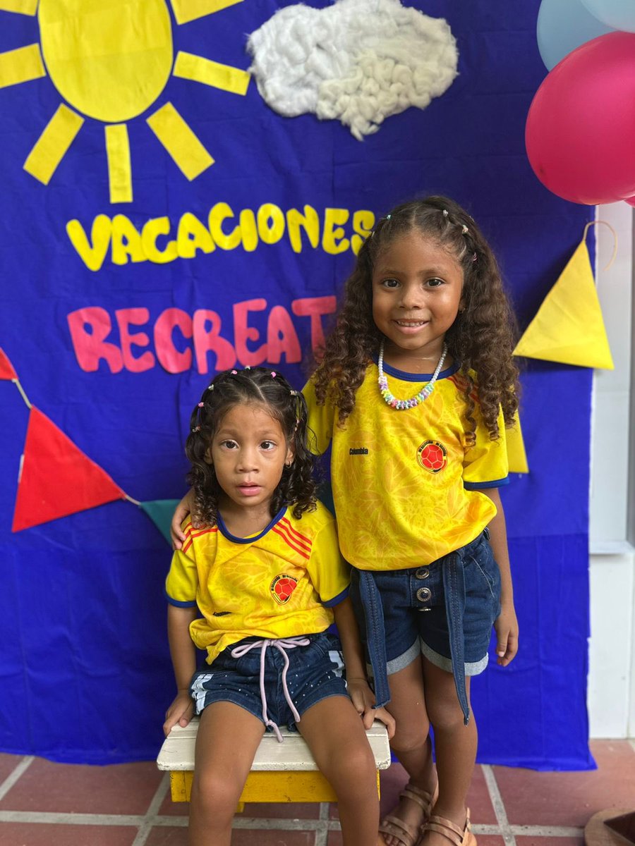 FunSerenadelMar's tweet photo. 🇨🇴⚽️Nuestro Centro de Desarrollo Infantil CDI Manzanillo del Mar operado por @aeioTU vivió hoy una jornada especial pensada como parte  de las experiencias de transición hacia el receso de vacaciones de los niños y niñas. https://t.co/YG1nNKwBec