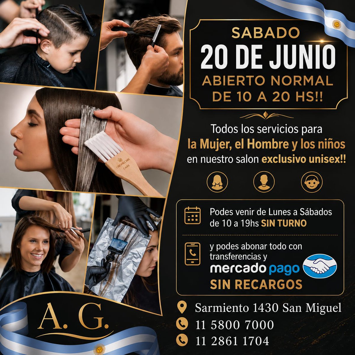 GIARDINOSALON's tweet photo. 🚨Muy buenas tardes!!
*Este Sabado 20 de Junio estaremos ABIERTO NORMAL DE 10 a 19 hs*
Te esperamos y podes venir *SIN TURNO* y podes abonar todo con transferencias y Mercado pago *SIN RECARGOS*
📌Sarmiento 1430 San Miguel
☎️11 5800 7000
☎️11 2861 1704
A. G. https://t.co/yVKdEI7V3c