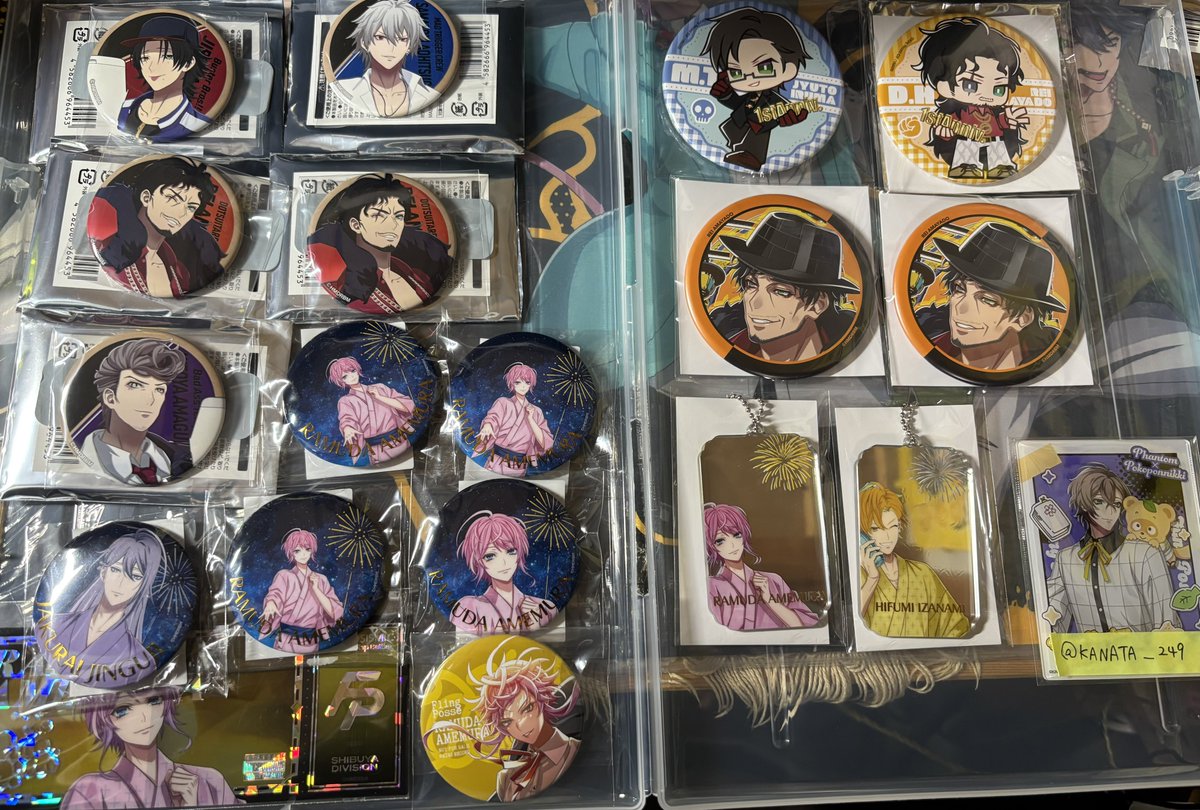 KANATA__249's tweet photo. 【買取、譲渡】　ヒプマイ　ヒプノシスマイク　缶バッジ風ミラー　缶バッジ

譲　画像のもの

求　1枚目　1個150円＋送料
　　2枚目　1個300円＋送料
　　3枚目　1個200円＋送料

まとめての方優先、郵送でのお取引です。
他ツイ含めてでも可。
検索からでもどうぞ！ https://t.co/aRwwzqW0jn