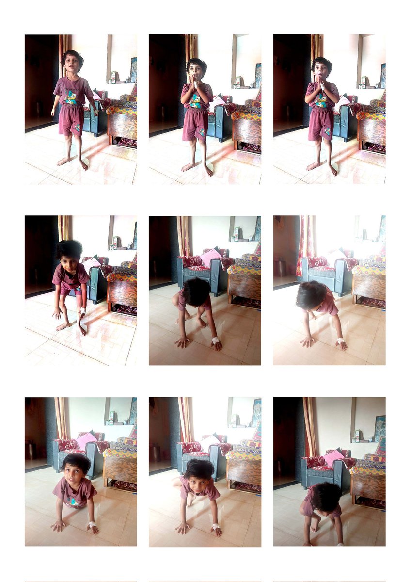GManjaramkar's tweet photo. @moayush My 4 year 10 month child make suryanamaskar... I am very happy.. https://t.co/NmIGn77JXw