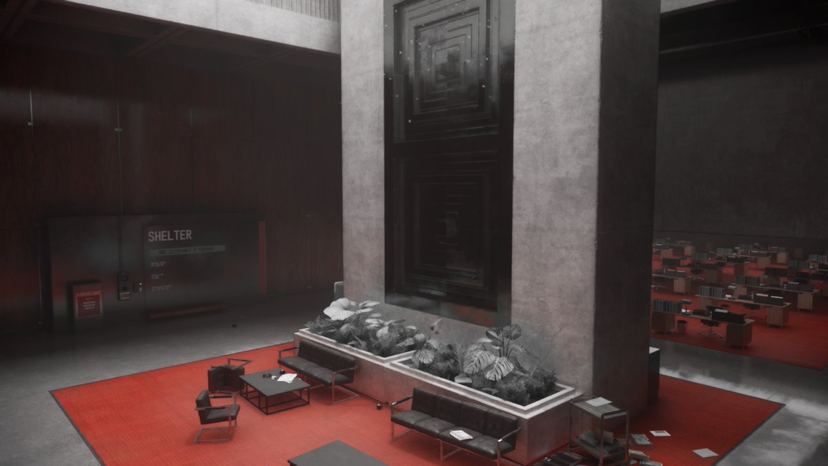 pdrorusso's tweet photo. uma das minhas coisas favoritas em control é simplesmente... caminhar

esse jogo tem uma direção de arte tão ABSURDA que às vezes eu esqueço completamente da missão e fico só admirando os cenários... tirando fotos

poucos jogos conseguem criar uma identidade visual tão forte https://t.co/XLCajuKbRL