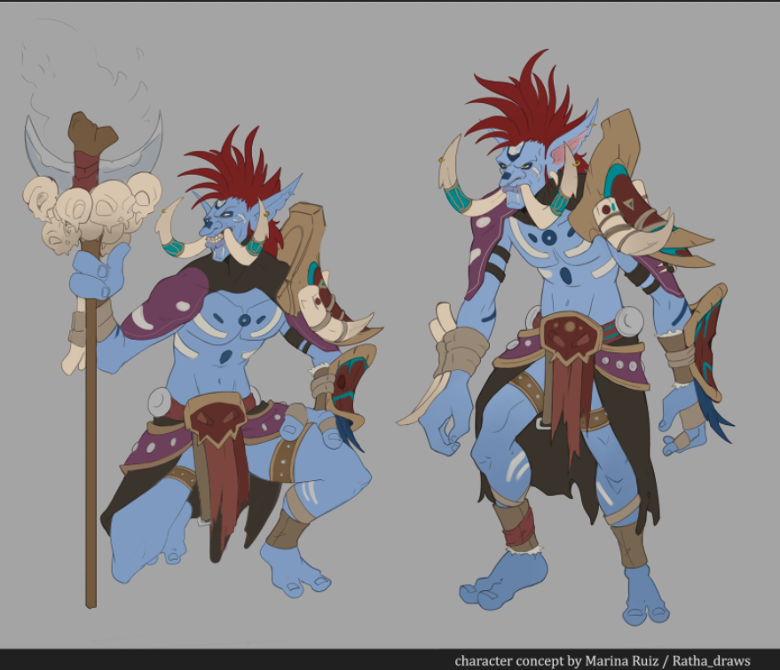 ratha_draws's tweet photo. Update of Zak'jin. Today: Colors :D
Are you liking him so far?
#warcraft #warcraftart https://t.co/5L5MkkeTrb