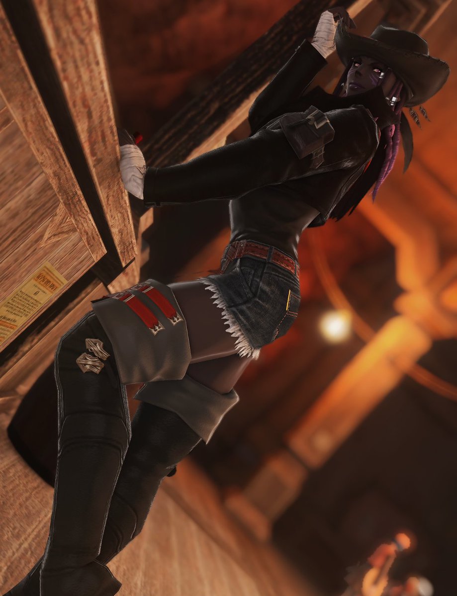 CrashingStar4's tweet photo. @Ark_SS_Studio Got my cowgal here for ya! Gratz on the 1K btw https://t.co/MW7HpZFdDx