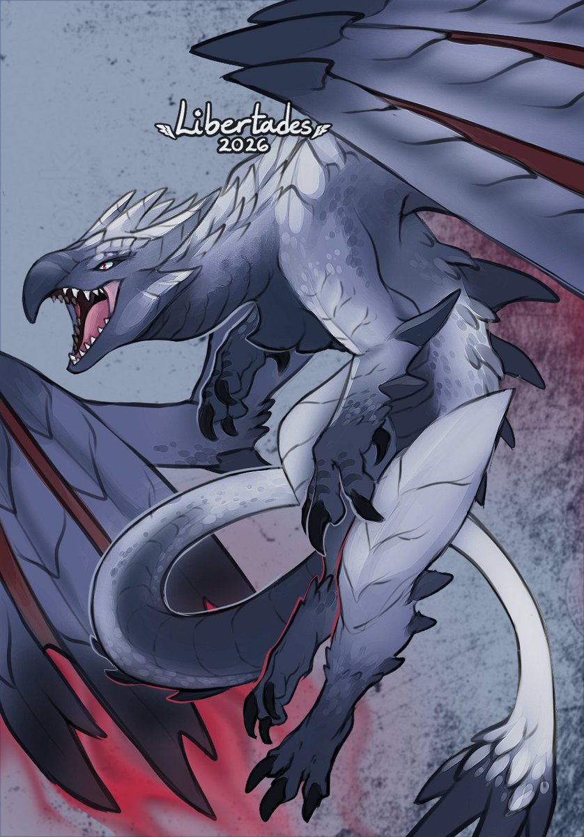 Libertades_art's tweet photo. My first Monster Hunter art :> https://t.co/Qm5FDziv0D