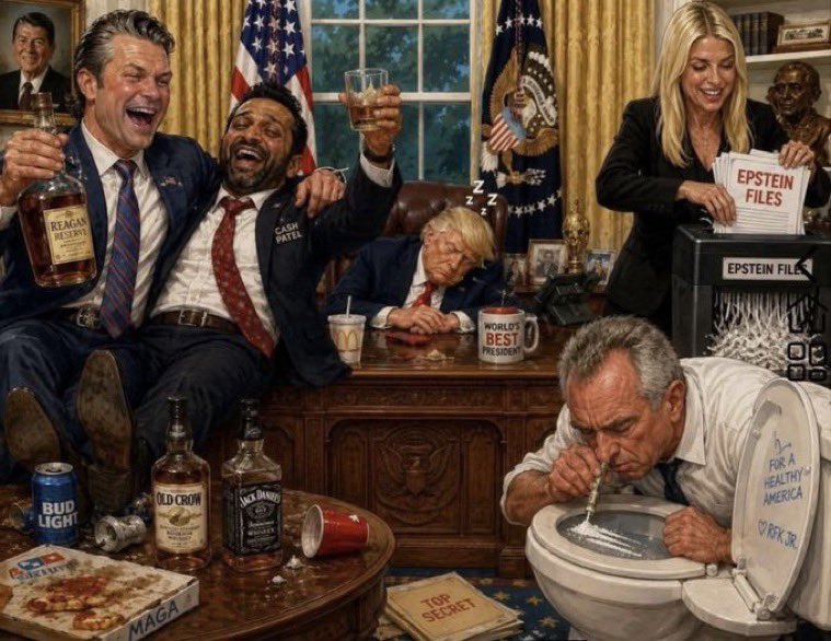 dwallerstein10's tweet photo. @EricLDaugh 😂 Hegseth is a drunk rapist! https://t.co/Lp1KHkOBkV