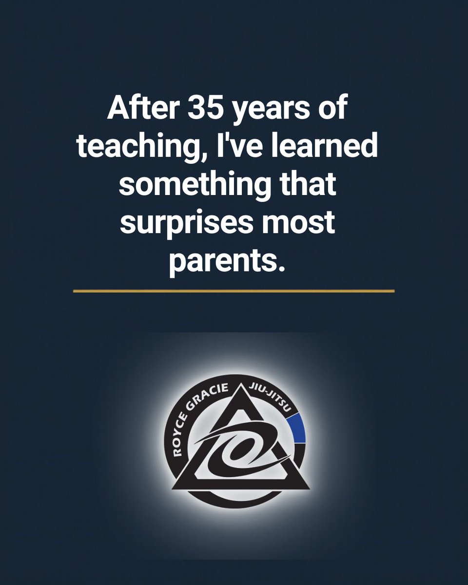 RGJJOC's tweet photo. After 35 years of teaching, I've learned something that surprises most parents.

It's not talent. It's not starting young. It's not even effort.

Swipe through to see what actually separates the kids who transform from the ones who don't.

If your kid is coachable, or ready to become coachable, I'd love to have a conversation. Come see what this environment looks like.

The goal is who you become.
