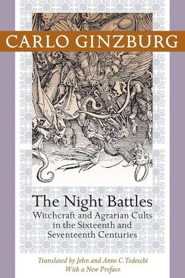 srgsrn's tweet photo. Adio, Carlo Ginzburg. Reading The Night Battles shook me. The battles between benandanti and witches described in the book matched recurrent dreams I had as a kid with uncanny precision. https://t.co/lNC6UJ6cWa