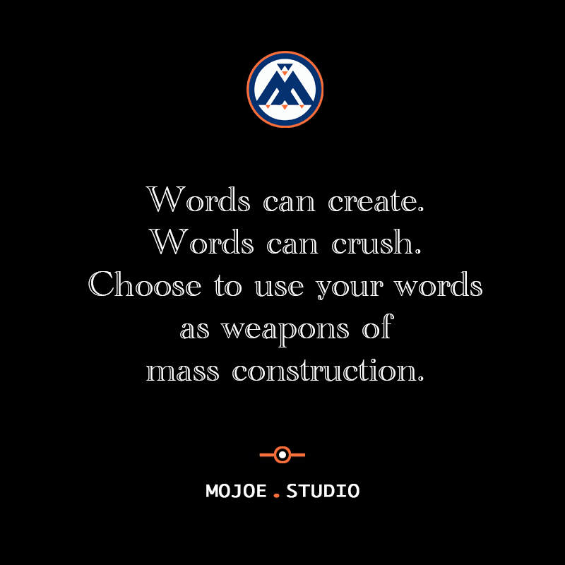 moJOEmccarthy's tweet photo. #qotd #foodforthought #wordpower https://t.co/OhrmNtAPR3