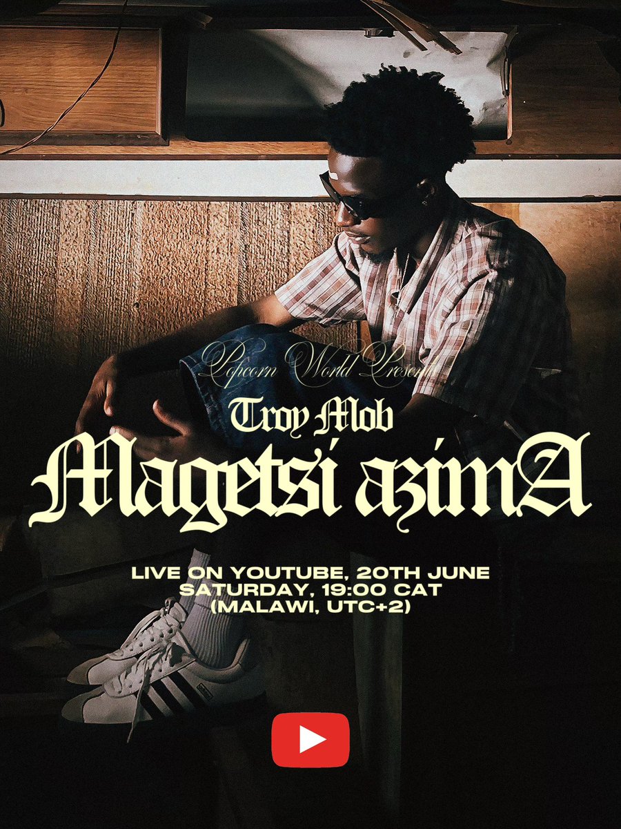 troymob_285's tweet photo. Magetsi Azima Music Video will be released this Saturday, 20th June at 19:00 on YouTube. https://t.co/17Lvv3RMeN