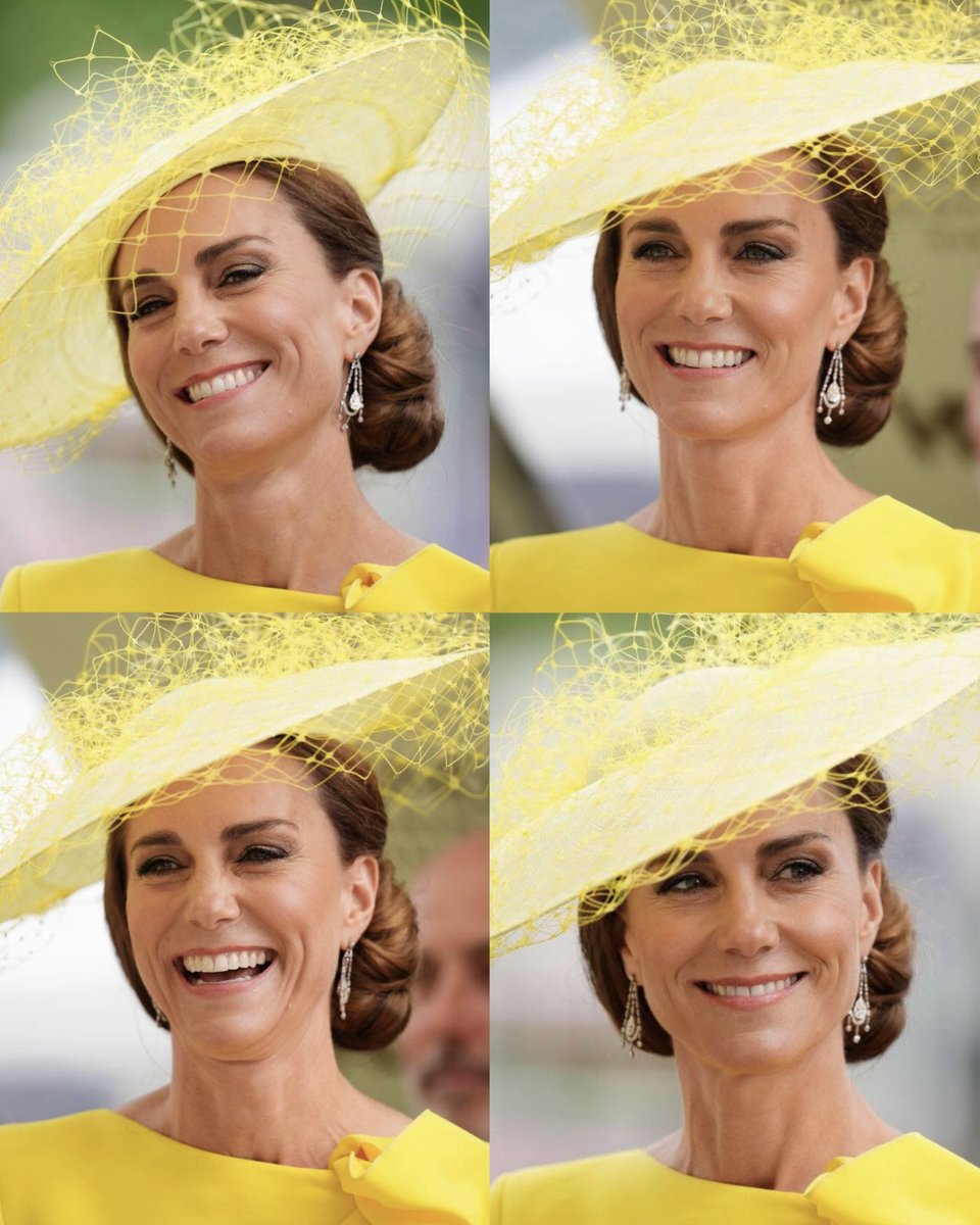 RoyallyBelle_'s tweet photo. She’s absolutely glowing 🤩✨

The Princess of Wales at Ascot today. https://t.co/QFAR3cHawZ