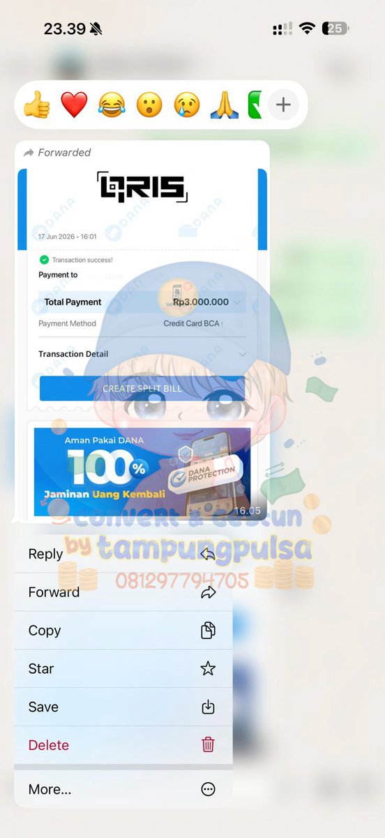 lrubie_'s tweet photo. transaksi realtime 17/06/2026 📝

💰— krewd1v0 via VA oren 2.418.000 ✅
💰— kaItu kIedit via scan 3.000.000 ✅
💰— akoIaku via t0ken 500.000 ✅
💰— s0piIeter via t0ken 1.000.000 ✅

💌 more testi at https://t.co/oVIAsU3l3h https://t.co/XyhQH7oDcR