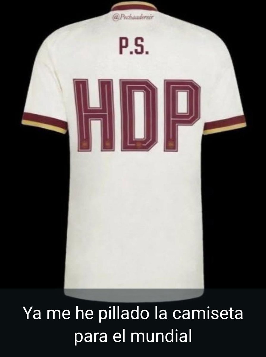AndresGarralda's tweet photo. Ya tienes tu equipación para este #mundialdefútbol2026 #mundialdefútbol #PsoeOrganizaciónCriminal https://t.co/sr6lh9xlDr