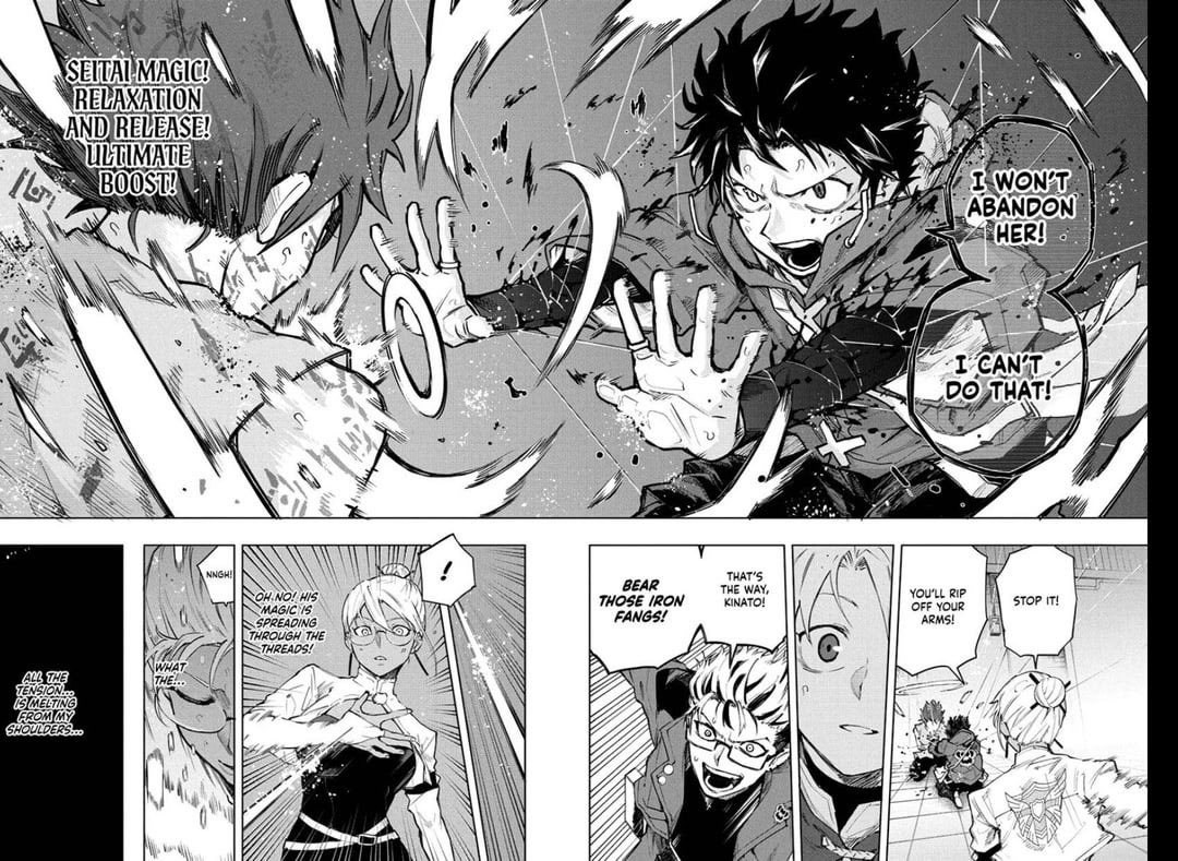 zen5eii's tweet photo. While Kagurabachi is on break, check out Kaigeki no Kinato! https://t.co/AlVyh47Nxy