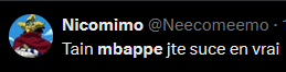 Léo tweet media