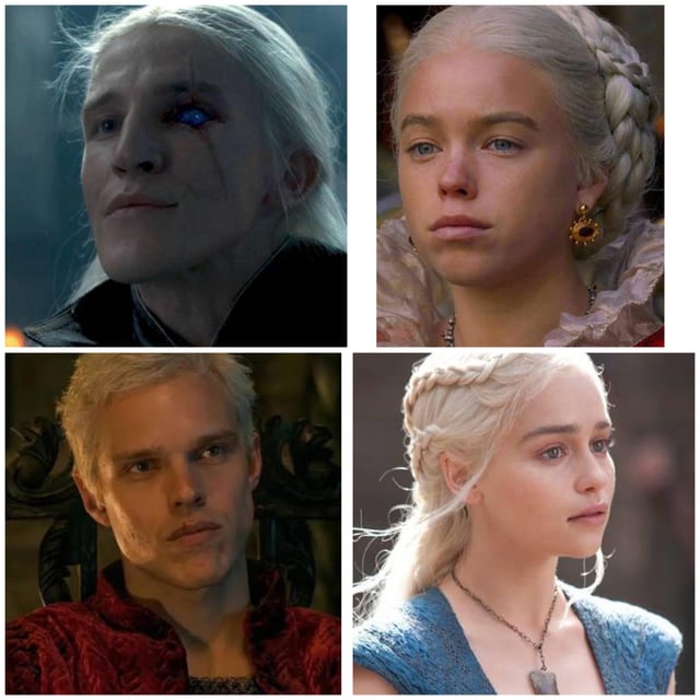 celestialysia0's tweet photo. These are probably the most Targaryen looking Targs we’ve seen on screen in terms of otherworldly appearance. Is there anyone else? https://t.co/ssmLIMlmgE