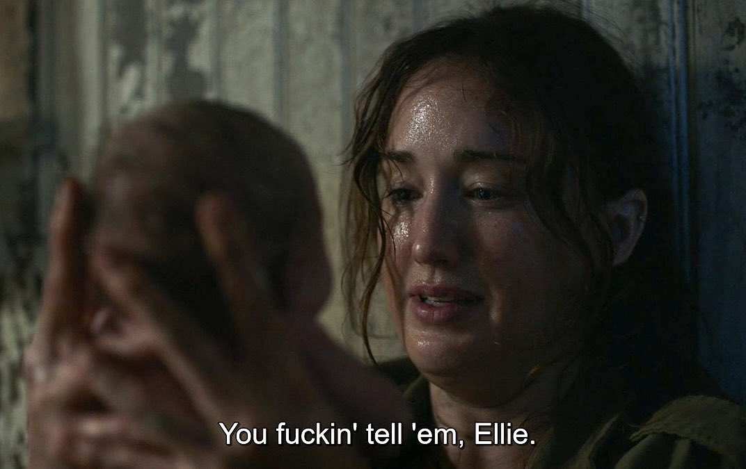 gobighorns's tweet photo. ellie hyping ellie up 🗣️🙏 https://t.co/1u8cbEjpqD