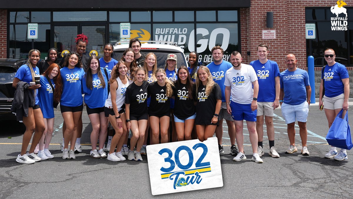 UDBlueHens's tweet photo. Thank you again to @BWWings for lunch last week on the 302 Tour! 🤝 https://t.co/wWMl76DzGG