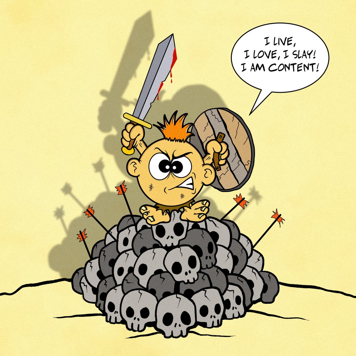 JimmyJeffreys's tweet photo. Here is another one of my illustrations of Little Big Toe! lol! 😁🤘 https://t.co/SOXhVcFSzH