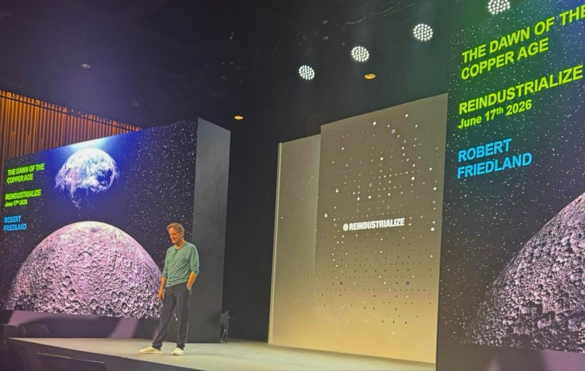 robert_ivanhoe's tweet photo. It was a pleasure to be one of the opening speakers in Detroit, Michigan today, sharing the stage with executives from @SpaceX, @Anduril, @Palantir and many others at the 2026 Reindustrialize Summit - a gathering of thought leaders dedicated to rebuilding America’s industrial base.

We talked about the existential nature of critical minerals in reindustrializing the U.S. and a solution to the rapidly growing energy demands of our country through the use of @IPulseGroup’s geothermal drilling technology.

I-Pulse is the global leader in the application of high pulsed-power to revolutionize the use of electrical energy. 

Originally developed for national security uses, I-Pulse is developing the technology for disruptive applications in mining, resource discovery, manufacturing, agriculture and geothermal energy. 

Learn more about I-Pulse at https://t.co/ExRqu3ZTYG

Watch this space…

@reindsummit
