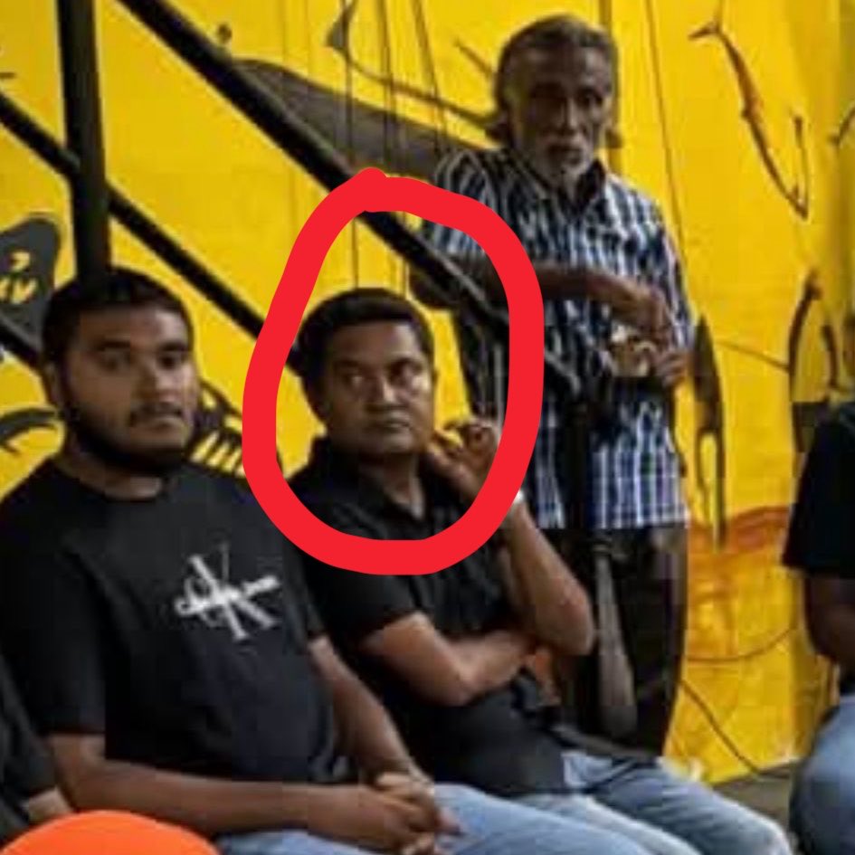 HKurusee's tweet photo. Are all sex pests coming back to MDP cause they think they will get a concession under Anni’s second chance and benevolent policy?

This in the middle is Saudulla Ahmed Hassan, former SG of Guesthouse Association of Maldives.

Exactly 6 years ago, in June 2020, he sexually harassed and groped a female administration staff member at GAM.

The victim broke down to an executive committee member, saying the repeated incidents of unwanted touching and groping made it impossible for her to return to the office. Staff described a pattern of predatory behaviour, groping her sensitive areas, cornering her in the workplace and creating a climate of fear and disgust. When the matter reached the Executive Committee, two members tried to brush it off as a personal matter that should be left alone.

Then GAM President Moosa Naasih issued a formal dismissal letter on 5 July 2020 citing the internal investigation into the misconduct. But Naasih himself resigned shortly after, publicly stating the case was not being investigated thoroughly and he could no longer lend his name to what he saw as a cover up.