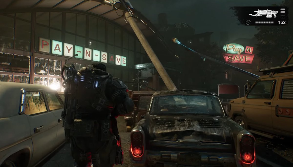 evertroll_ofc's tweet photo. Imagens e informações inéditas de Gears of War: E-Day no State of Unreal 2026 hoje:

• Jogo feito na Unreal 5 totalmente do zero
• 60fps com RayTracing
• Iluminação é processada pela ferramenta MegaLights com centenas de fontes de luz 
• Sombras em cada um dos disparos
• Hitbox melhorado
• Destruição de cenários gerados pela ferramenta Geometry Collection totalmente renovado e com efeitos de partículas que refletem a iluminação individualmente
• 100x mais detalhes geométricos renderizados com micropolígonos do Nanite
• NÃO será um jogo linear e terá uma cidade totalmente exporável

Gears E-Day chega em 6 de Outubro exclusivamente para Xbox Series S|X e PC